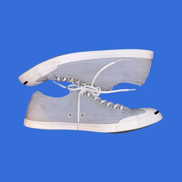 Women’s Converse Jack Purcell Blue Canvas Sneakers Size 11 - Picture 7 of 9